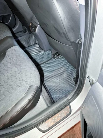 3D EVA коврики на Hyundai Ioniq (Хюндай Ионик) с бортами до 10 см