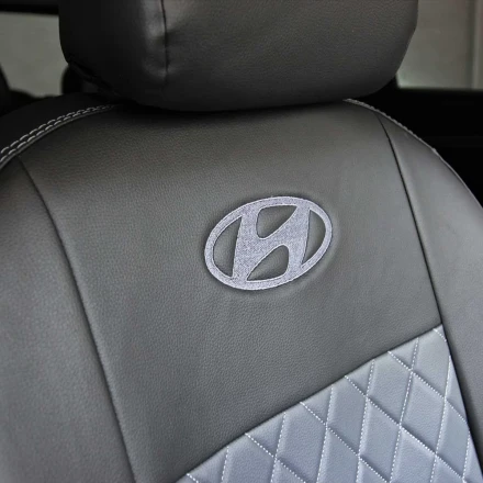 Чехлы на Hyundai Tucson IV (Хюндай Тюксон 4) из экокожи EP