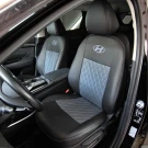 Чехлы на Hyundai Tucson IV (Хюндай Тюксон 4) из экокожи EP