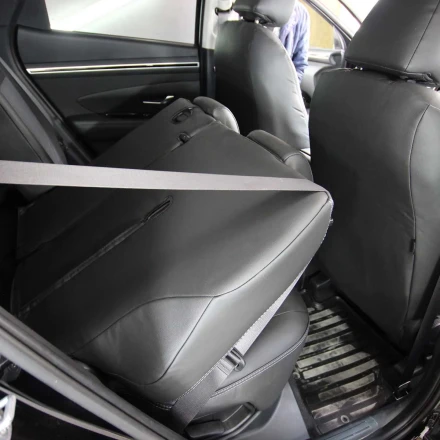 Чехлы на Hyundai Tucson IV (Хюндай Тюксон 4) из экокожи EP