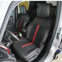 Чехлы на Jeep Renegade из экокожи и польской алькантары ES