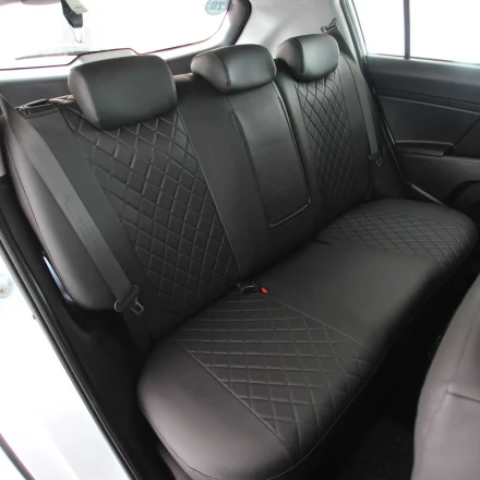 Чехлы на KIA Sportage III SL (КИА Спортейдж 3) из экокожи EG