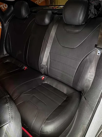 Чехлы на Dodge Dart VI (Додж Дарт 6) из экокожи Comfort 1