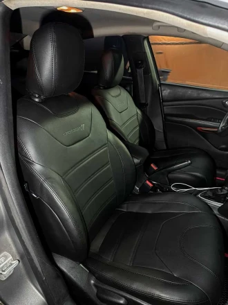 Чехлы на Dodge Dart VI (Додж Дарт 6) из экокожи Comfort 1