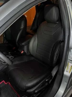 Чехлы на Dodge Dart VI (Додж Дарт 6) из экокожи Comfort 1