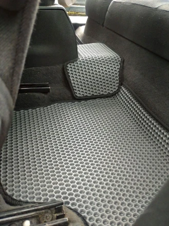 3D EVA коврики Opel Astra H (Опель Астра h) сота с бортами до 5 см