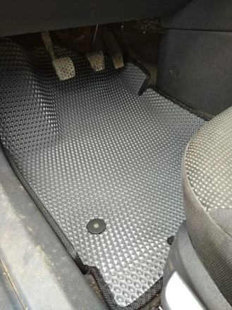 3D EVA коврики Opel Astra H (Опель Астра h) сота с бортами до 5 см