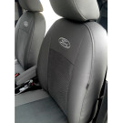Чехлы на Ford Fiesta 2013-2016 из экокожи и гобелена