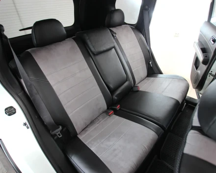 Чехлы на BMW 3 (E90/E91/E92/E93) из экокожи и антары Eco Lazer+Antara 2020 (P)