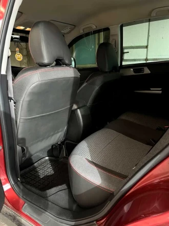 Чехлы на Subaru Forester III SH из ткани Sport