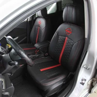 Авточехлы на Opel Astra J из экокожи ES Авточехлы на Opel Astra J из экокожи ES