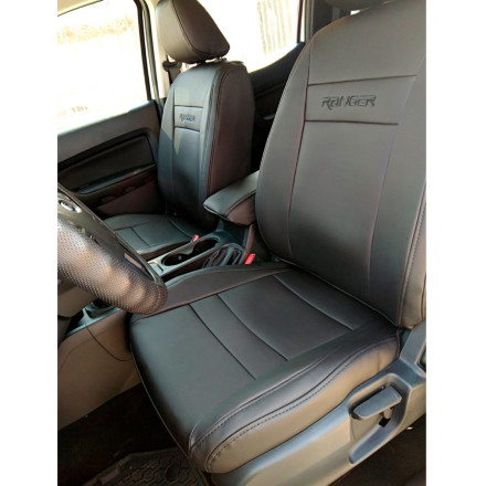 Чехлы на Ford Ranger Double Cab из экокожи