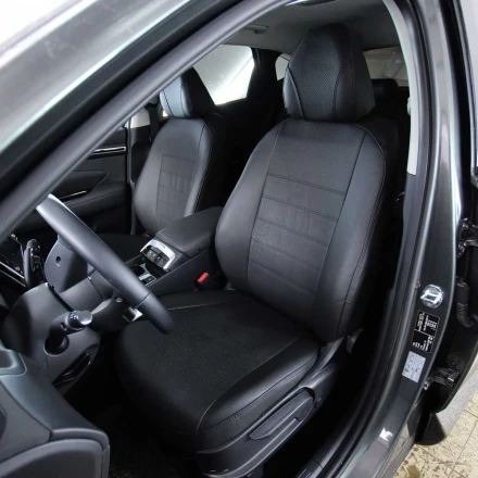 Чехлы на Hyundai Tucson IV (Хюндай Тюксон 4) из экокожи EL