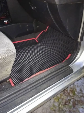 3D EVA коврики с бортами до 5 см Nissan Primera P10 (Ниссан Примера)