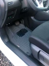 3D EVA коврики на Nissan Qashqai J11 (Ниссан Кашкай 2) с бортами до 5 см серые
