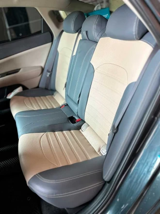 Чехлы на KIA Optima IV JF (КИА Оптима 4) из экокожи с перфорацией Sport 3