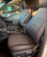 Чехлы Ford Kuga III из экокожи и гобелена с тиснением