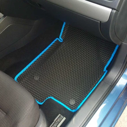 3D EVA коврики на Volkswagen Jetta VI (Фольксваген Джетта 6) с бортами до 5 см