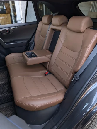 Чехлы на Toyota RAV4 XA50 Style (Тайота РАВ4 5пок.) из экокожи Comfort Plus 3