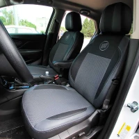 Чехлы на Buick Encore (Бьюик Энкор) из экокожи и ткани VE