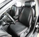 Чехлы на Renault Kangoo из экокожи и антары Eco Lazer+Antara 2020 (R)