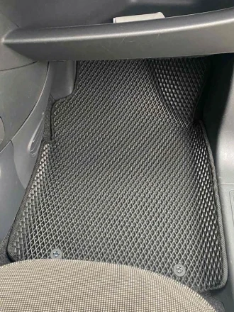 3D EVA коврики с бортами до 5 см Fiat 500C (Фиат 500С)