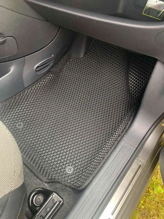 3D EVA коврики с бортами до 5 см Fiat 500C (Фиат 500С)