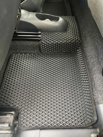 3D EVA коврики с бортами до 5 см Fiat 500C (Фиат 500С)