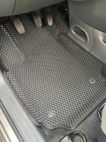 3D EVA коврики с бортами до 5 см Fiat 500C (Фиат 500С)