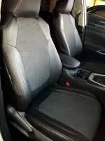 Чехлы на Toyota RAV4 XA50 (Тайота РАВ4 5 пок.) из экокожи и алькантары с текстурой чешуя Sport 3