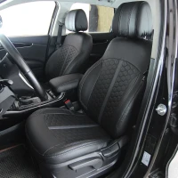 Чехлы на Kia Sorento III (КІА Соренто 3) из экокожи Eco Sport Чехлы на Kia Sorento III (КІА Соренто 3) из экокожи Eco Sport