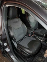 Чехлы на Jeep Cherokee KL (Джип Чироки КЛ) из экокожи и алькантары Comfort 3