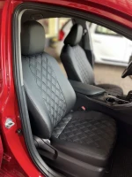 Чехлы на Toyota Camry 70 (Тойота Камри 70) из экокожи AM Rubin-R