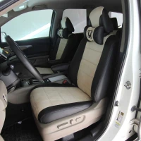 Чехлы на Honda Pilot EX III 5 мест из экокожи и польской алькантары Antara Чехлы на Honda Pilot EX III 5 мест из экокожи и польской алькантары Antara