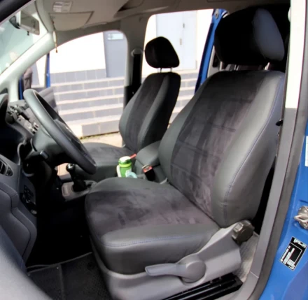 Чехлы на Subaru Legacy из экокожи и антары Antara