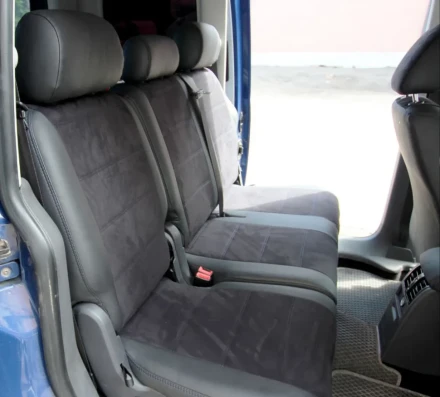 Чехлы на Subaru Legacy из экокожи и антары Antara